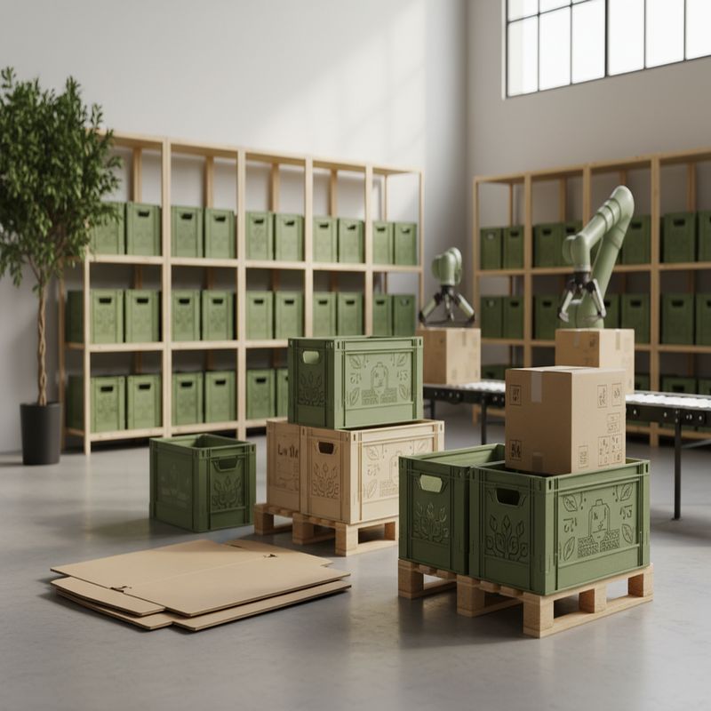 Grüne Logistik für Österreich: Die Revolution der Mehrwegverpackung