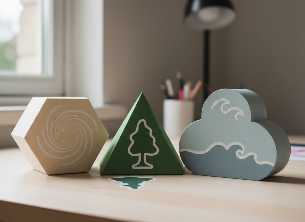 Stanzformen für Verpackungen und Sticker kreativ nutzen
