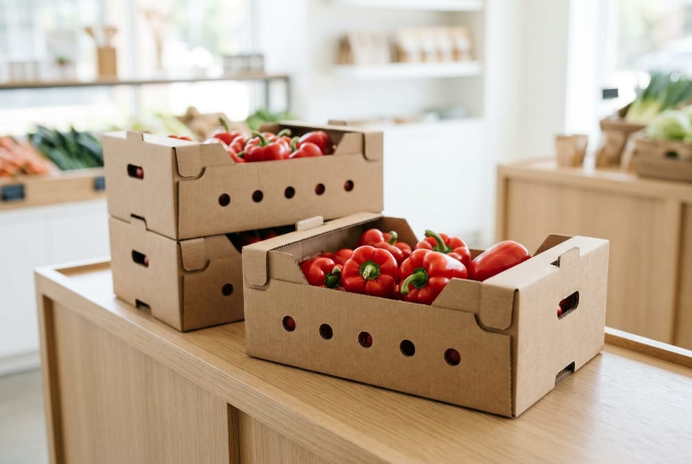 Verpackungsstrukturen für Frischware, die Frische schützen und Handling sowie Präsentation verbessern