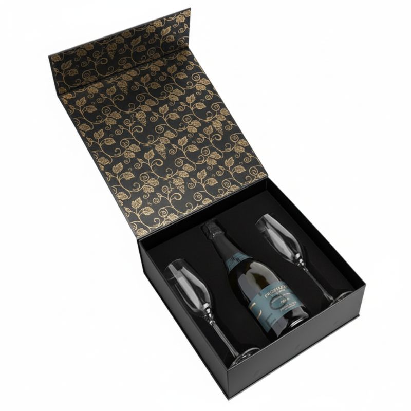 MC-203 Champagner-Magnetverschluss-Box