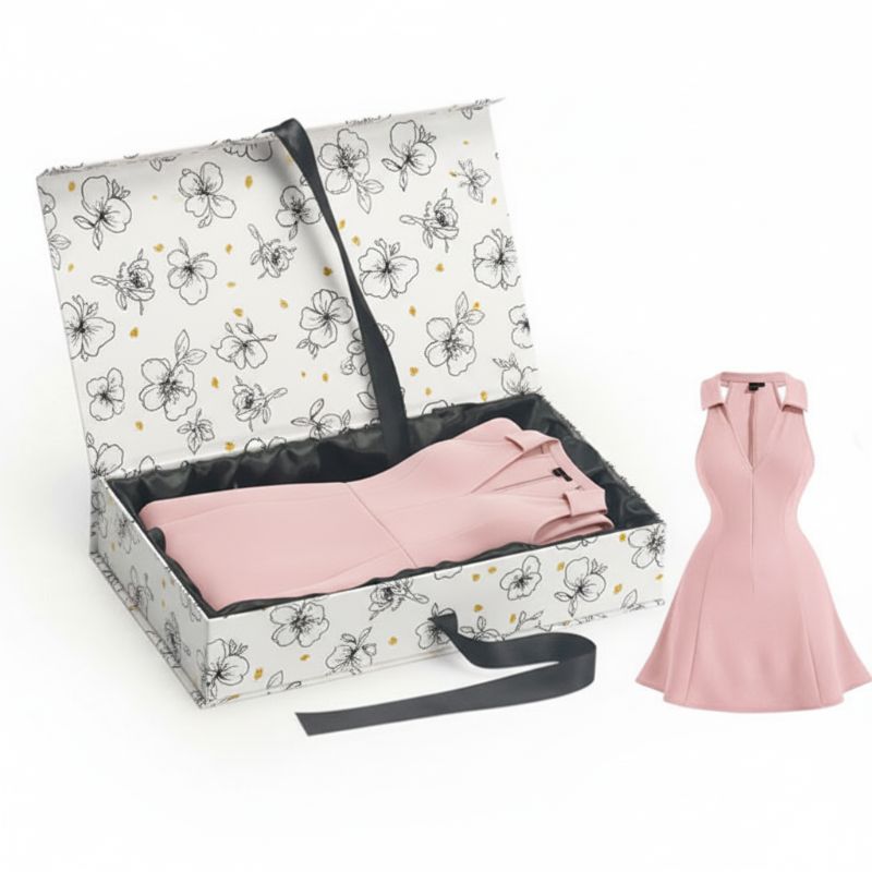 MC-208 Kleid-Box mit Magnetverschluss