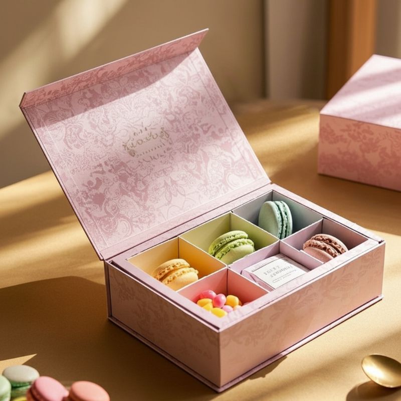 MC-211 Macaron Magnetverschlussbox