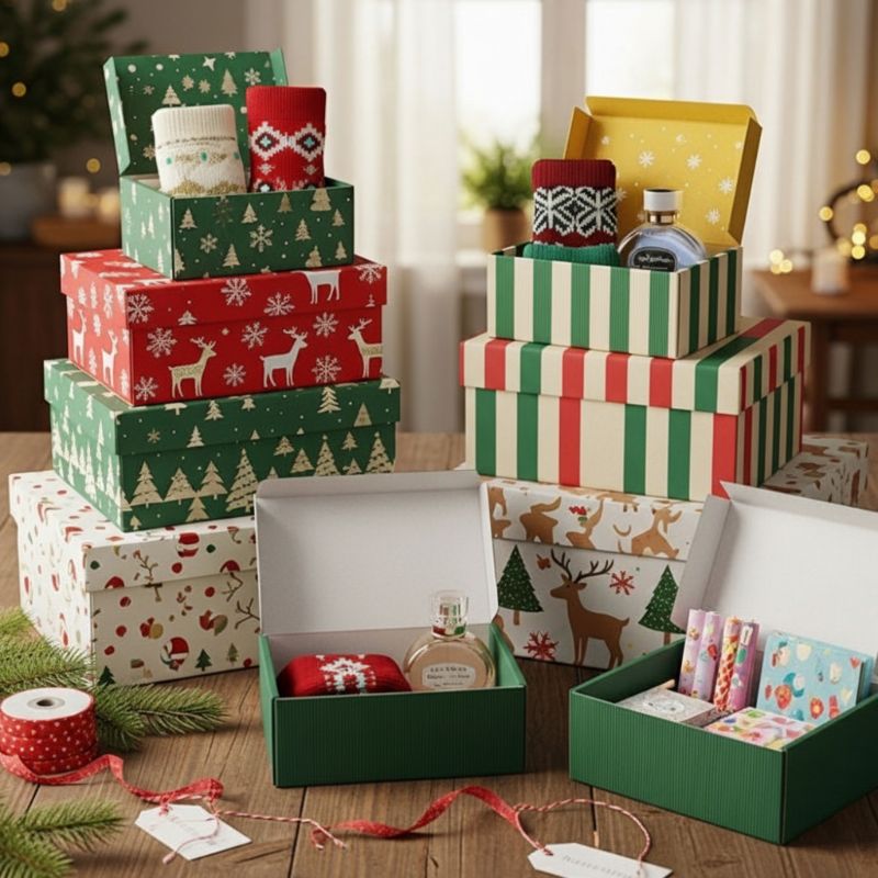 RB-211 Weihnachts-Stülpschachtel