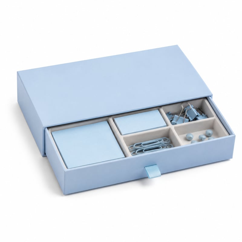 Schubladenbox für Schreibwarensets