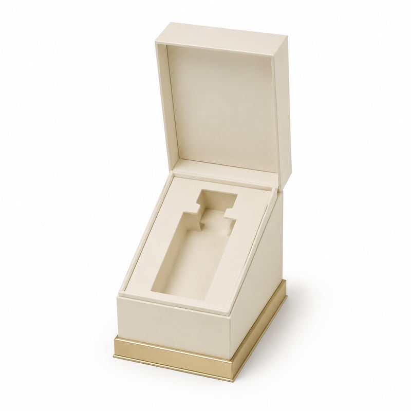 Stülpdeckelschachtel für Parfum mit Sockel