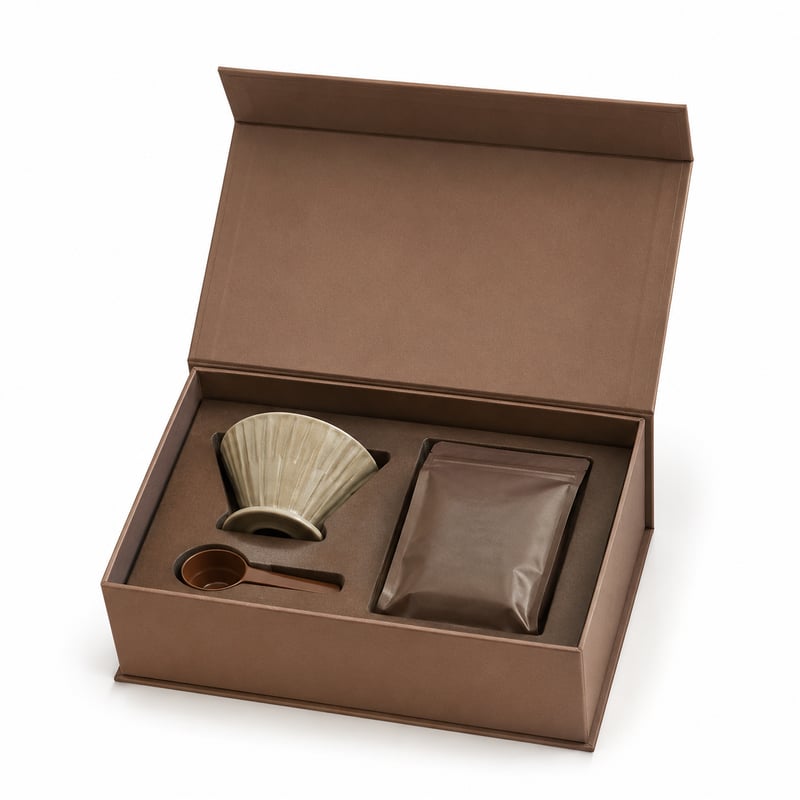Stülpdeckelschachtel für Kaffeebereiter