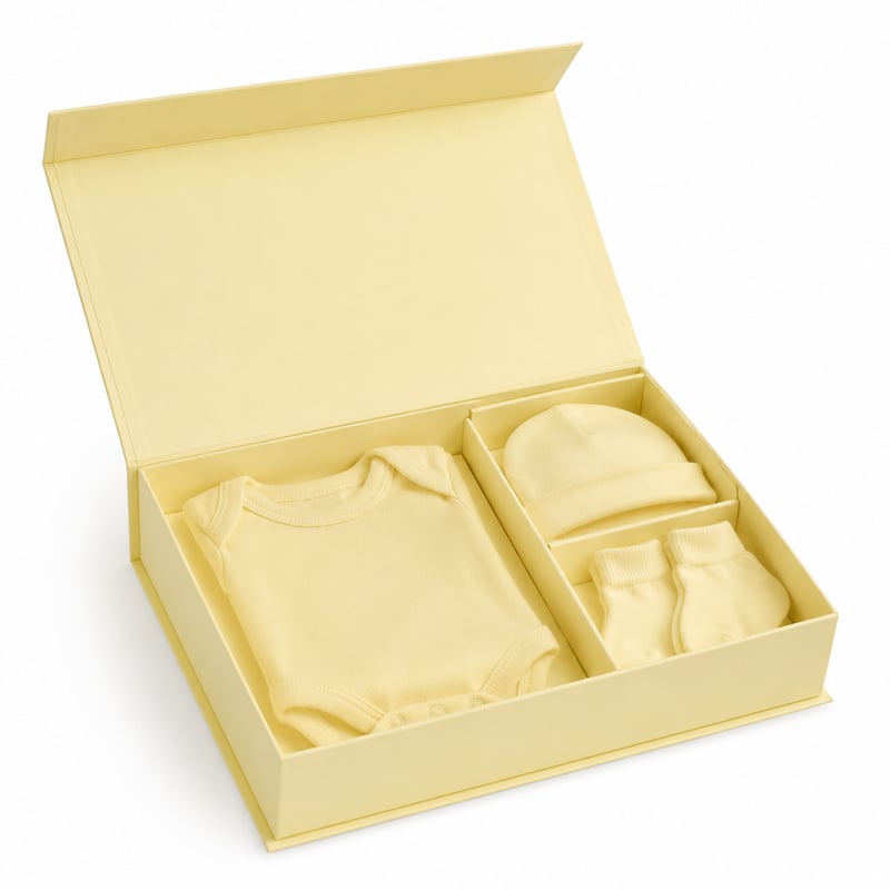 Stülpschachtel für Babykleidung