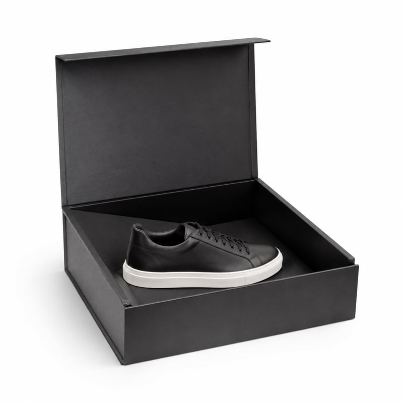 Stülpdeckelschachtel für Sneaker-Präsentation