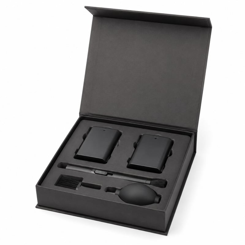 Stülpdeckelschachtel für Kamerazubehör